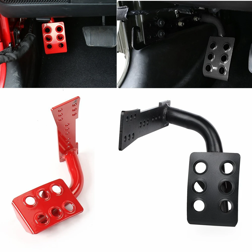 Для Jeep Wrangler JK металлическое украшение интерьера автомобиля мертвая педаль левая