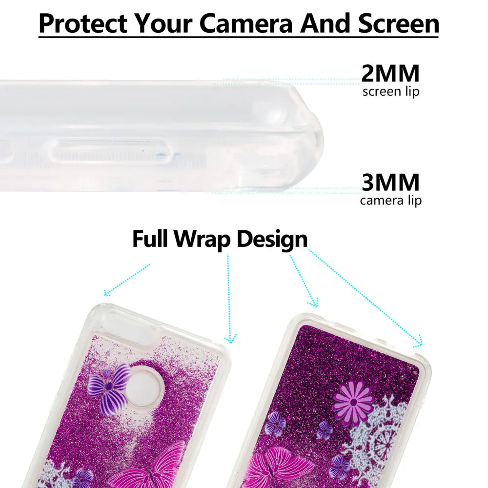 Quicksand Case For Huawei Honor 7X X7 7 Premium Dynamic Liquid Glitter Stars Phone Cover Shell Honor7 X BND L21 L24 PLK L01 |