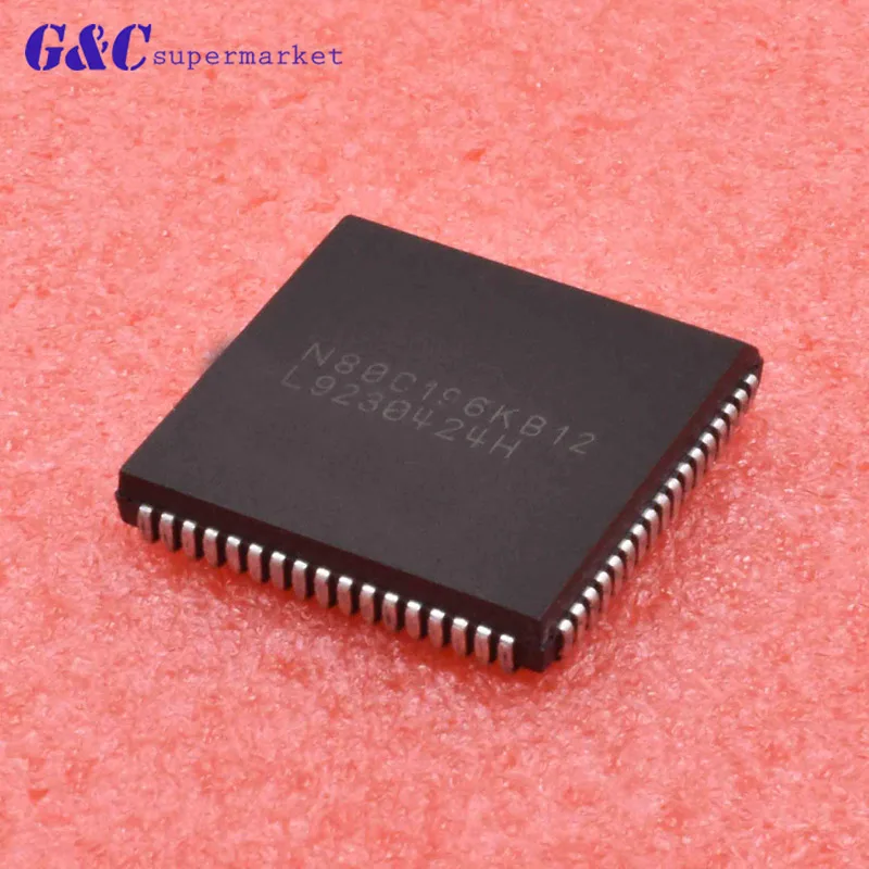 1/5 шт N80C196KB12 PLCC-68 коммерческий/Экспресс CHMOS микроконтроллер | Электронные