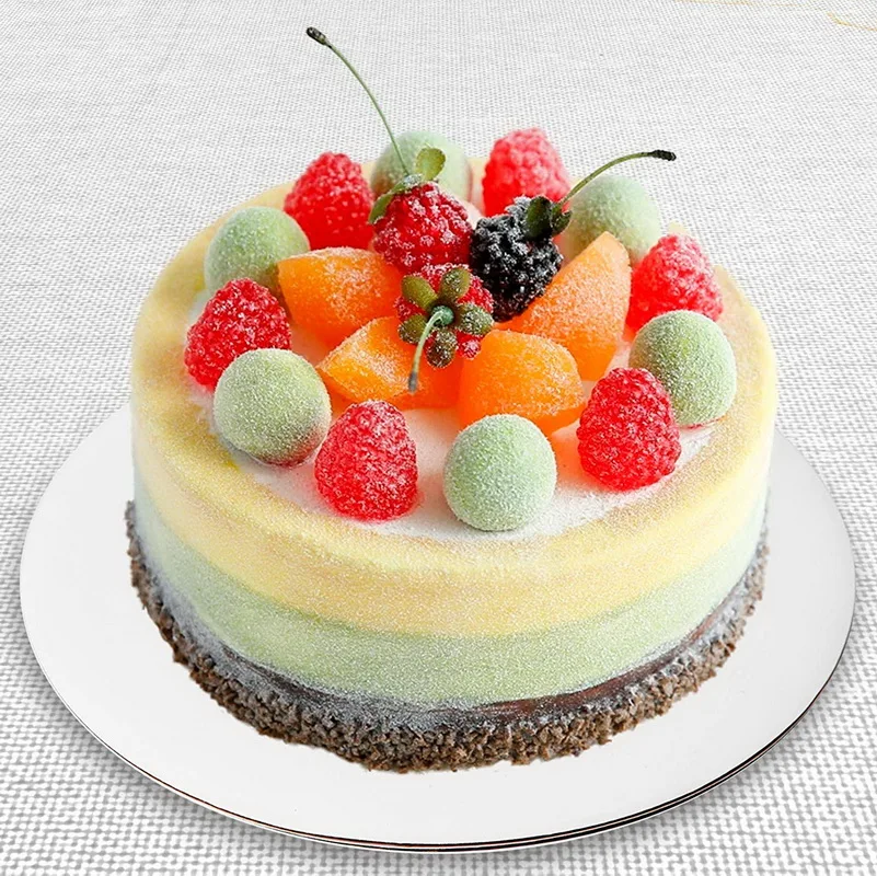 Высокое качество круглое покрытие круг Cakeboard база одноразовые бумажные подставки практичная доска для кексов портативные подставки 25 шт
