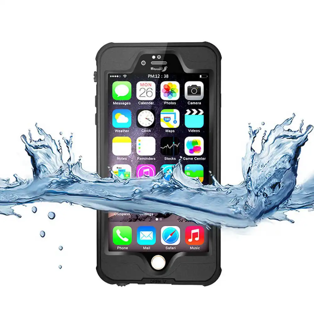 Для Apple iPhone 6 S Плюс Телефон Случае Ультра Тонкий Жесткий ПК IP-68 Водонепроницаемый