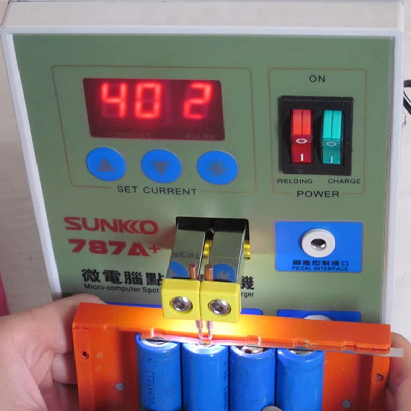 1pc 787A+MCU Battery Spot Welder machine Welding Machine Applicable Notebook and Phone Precision Pedal | Инструменты