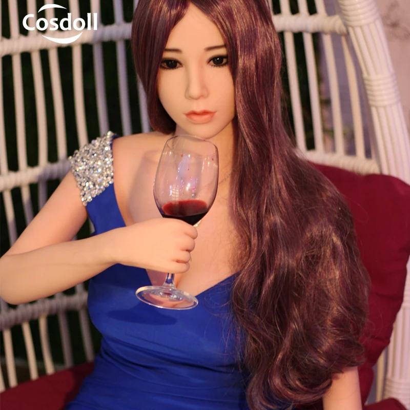Cosdoll дешевой цене 158 см реального tермопластичный силикон секс куклы полный