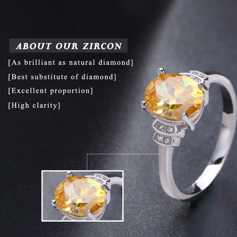 ORSA JEWELS женский свадебный браслет классический дизайн AAA желтый кубический цирконий кольца для женщин обручальное кольцо ювелирные изделия AOR58