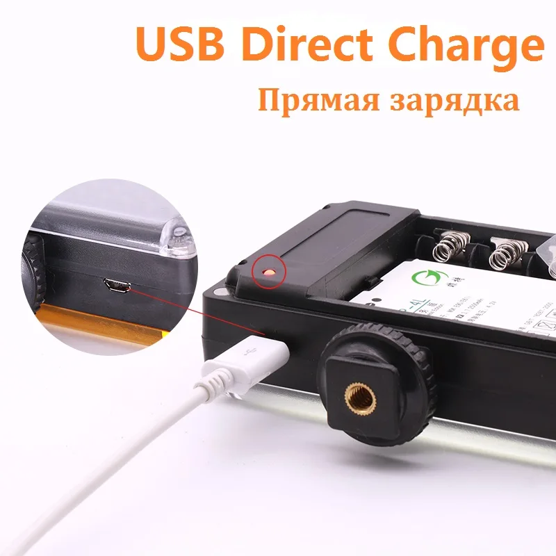Ulanzi 96 LED телефон видео свет фото освещение на камеру Горячий башмак Светодиодная