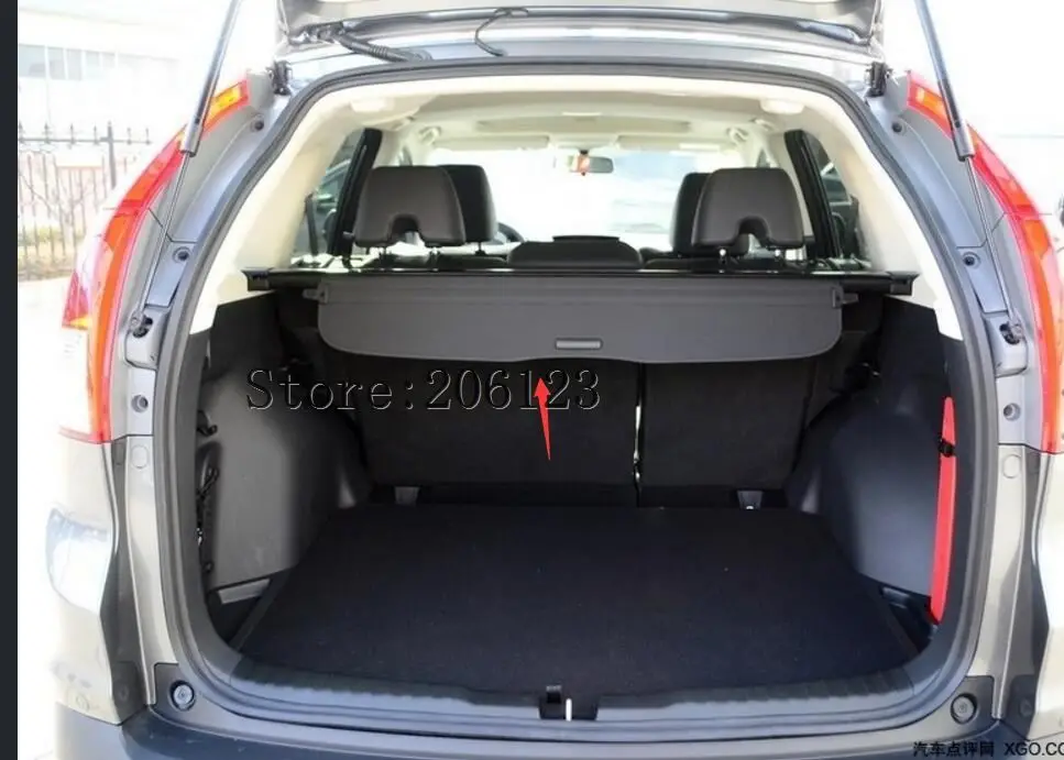 Выдвижной чехол для багажника Honda CRV 2012 2013 2014 2015|Козырьки от солнца| |