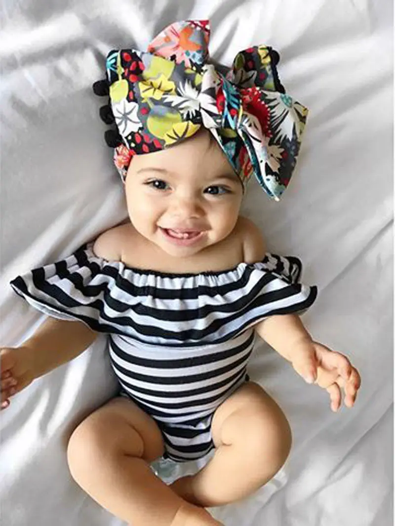 Новое поступление Одежда для новорожденных девочек Детский комбинезон с