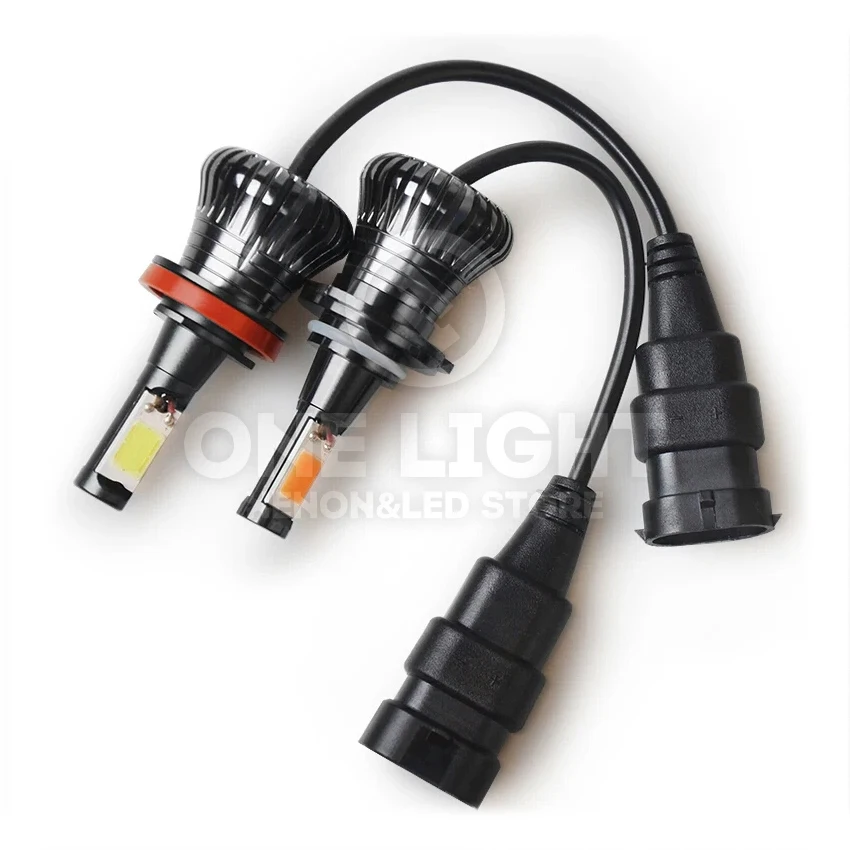 2pcs New Flash COB LED Bulbs H1 H3 H7 H8 H11 9005 9006 880 881 80W Strobe Car Fog Driving Light Lamp | Автомобили и мотоциклы