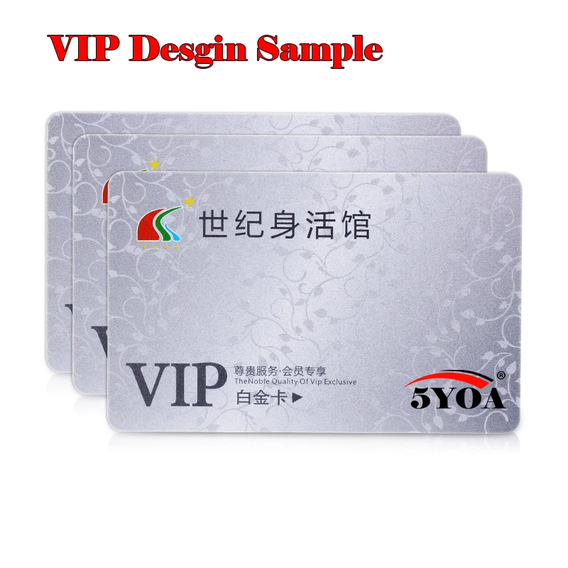 Печать логотипа на заказ произвольный рисунок vip печать RFID ID 125 кГц EM4100 карта 13 56