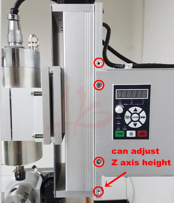 5-осевой гравировальный станок с ЧПУ 3040 сверлильный фрезерный шпиндель типа для