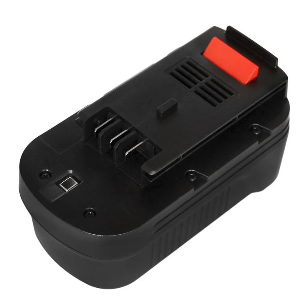 Аккумуляторная батарея FLOUREON 18V 2000mAh для Black Decker A1718 A18 HPB18 CDC180AK CDC180ASB CDC18GK2 Ni