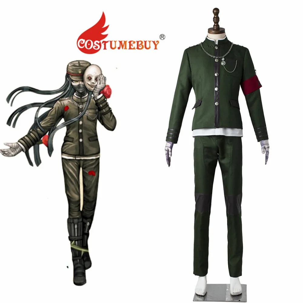 

CostumeBuy Game Danganronpa V3: Killing Harmony Shinguuji Korekiyo Cosplay Costume Adult Halloween Suit Any Size L920