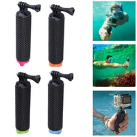 waterproof floating hand grip underwater selfie stick for gopro hero session diving float handle bar for dji osmo action camera