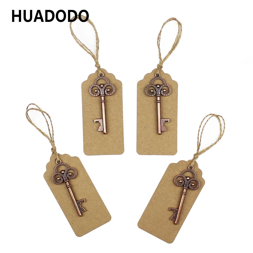 

Свадебные сувениры HUADODO, 20 шт., искусственный Открыватель + бирки, свадебные сувениры для гостей, подарок, праздничные товары для вечеринок