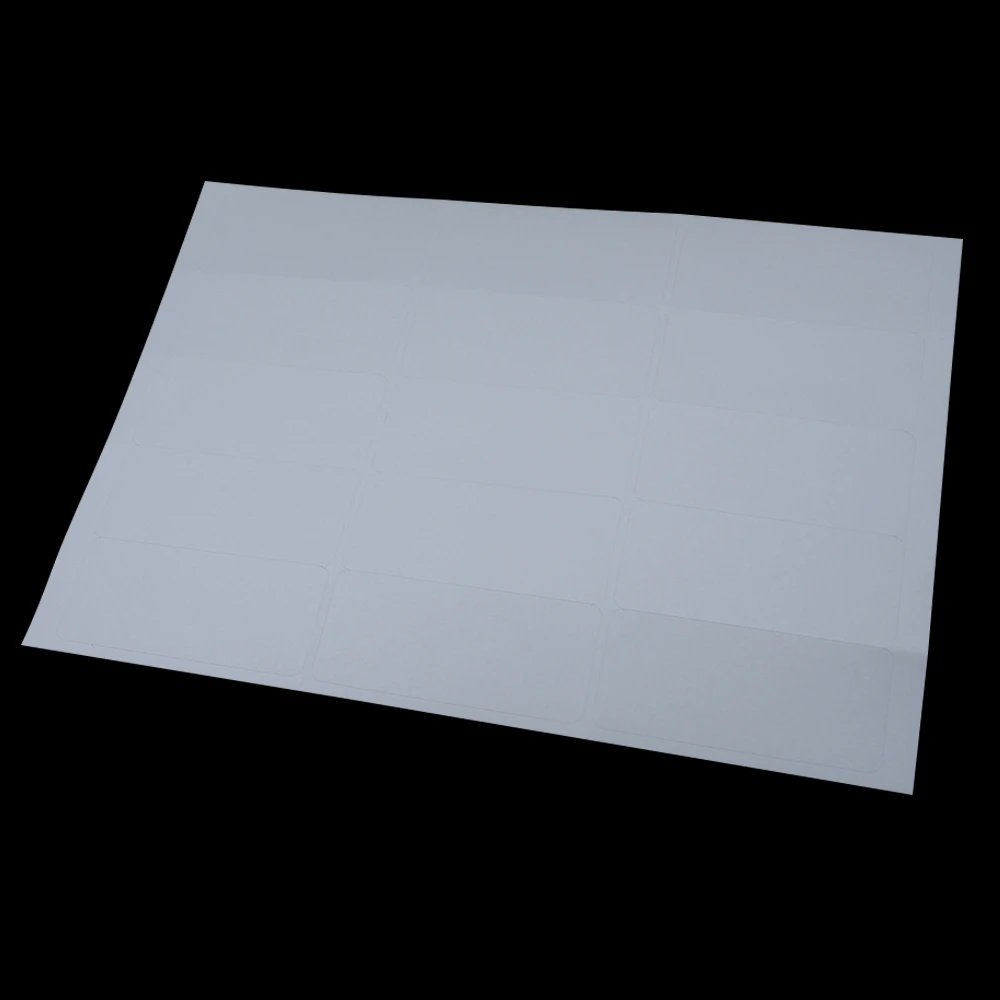 Розничная продажа матовая белая круглая самоклеящаяся бумага A4 для печати