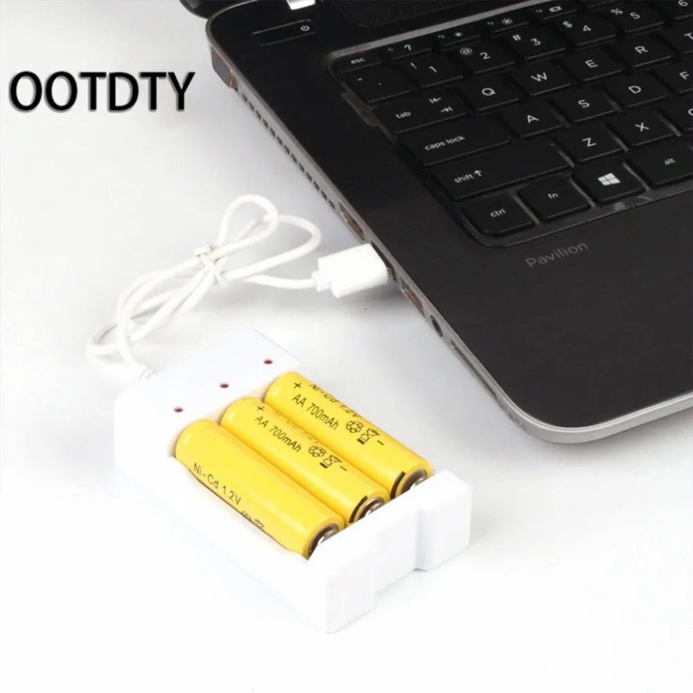 1 2 V Универсальное умное 3 Slot AA/AAA зарядное устройство usb разъем|battery charger|aaa rechargeable