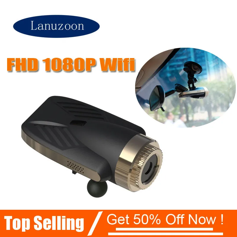 Автомобильный видеорегистратор Wi Fi автомобильная видеокамера Full HD 1920x1080 камера