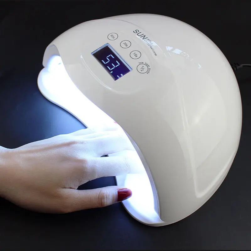 Профессиональный светодиодный УФ-светильник для ногтей, УФ-лампа для ногтей, 48 Вт, SUN5 Plus, светодиодный светильник для ногтей, Сушилка для ногтей, УФ-лампа