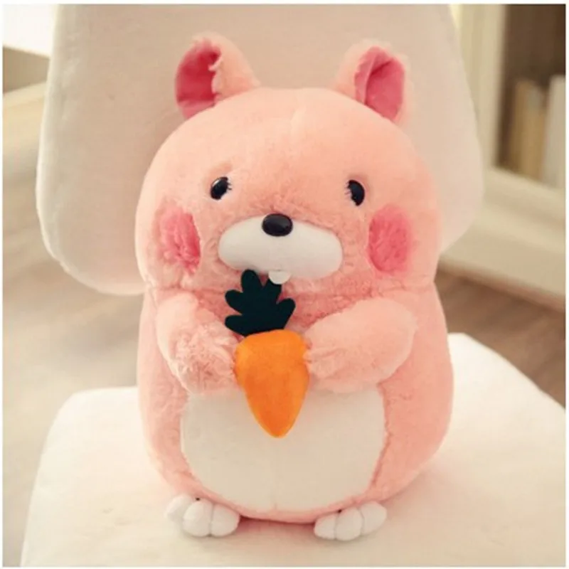 Хомяк kawaii плюшевый милый набитый животные с большими глазами игрушки для детей