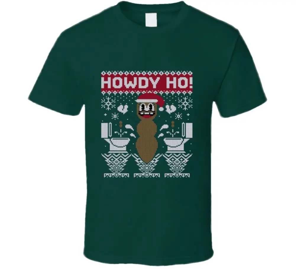 Новинка г.; Мужская футболка из хлопка с принтом «Mr. hankey The Christmas Poo»; Летние Стильные Рубашки - Цвет: Армейский зеленый