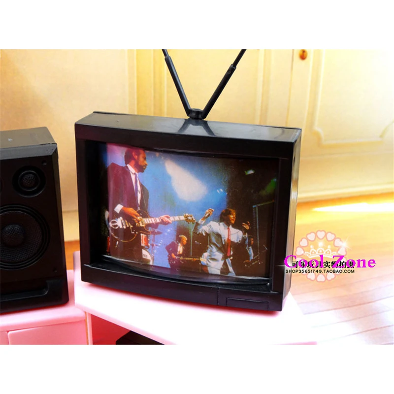 Миниатюрная мебель для гостиной кукольного домика Барби ролевые Игрушки девочек