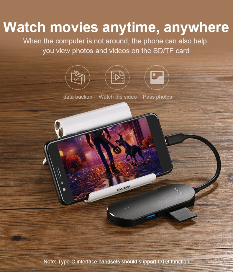 Llano USB HUB Кабель Переходник C на HDMI PD Thunderbolt 3 адаптер для MacBook samsung Galaxy S9/S8 huawei P20 Pro Тип