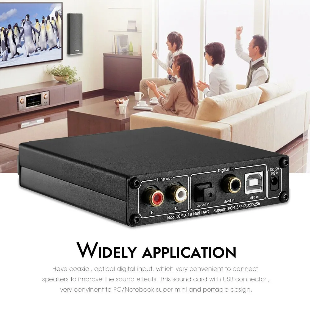 DOUK аудио мини XMOS XU208 USB DAC аудио декодер DSD256 HiFi преобразователь усилителя для наушников RCA PCM384K/32 бит