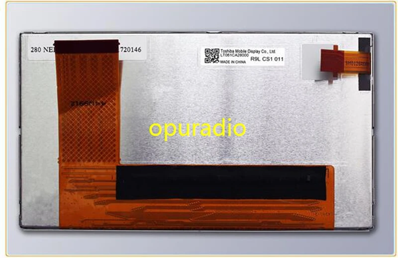 Оригинальный Новый 6 дюймовый LT061CA28000 LT061CA40200 TFT ЖК дисплей для автомобильной GPS