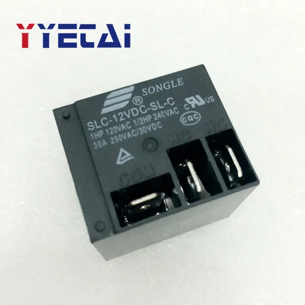 SLC 12 24VDC SL C A Преобразование 5 контактов 30 А T91 компоненты реле Song Yue DD|converses| |