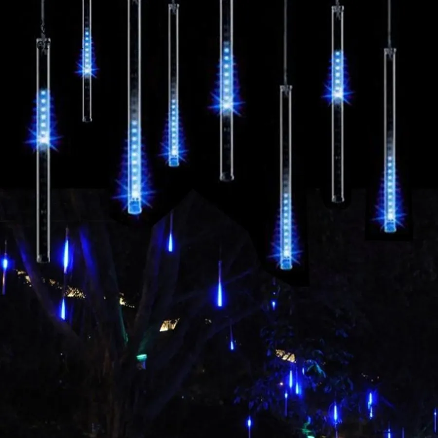 Coversage Фея 50 см Led метеор сад венок Рождественская елка Luces Navidad Xmas декоративные