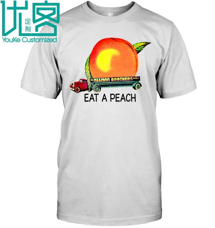 Мужская футболка с коротким рукавом Allman Brothers Band Eat A Peach лето 2019 | одежда