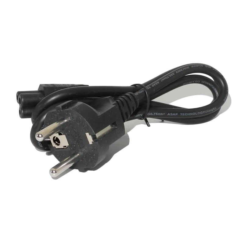 1 м Сетевой адаптер питания переменного тока с европейской вилкой прочный 3