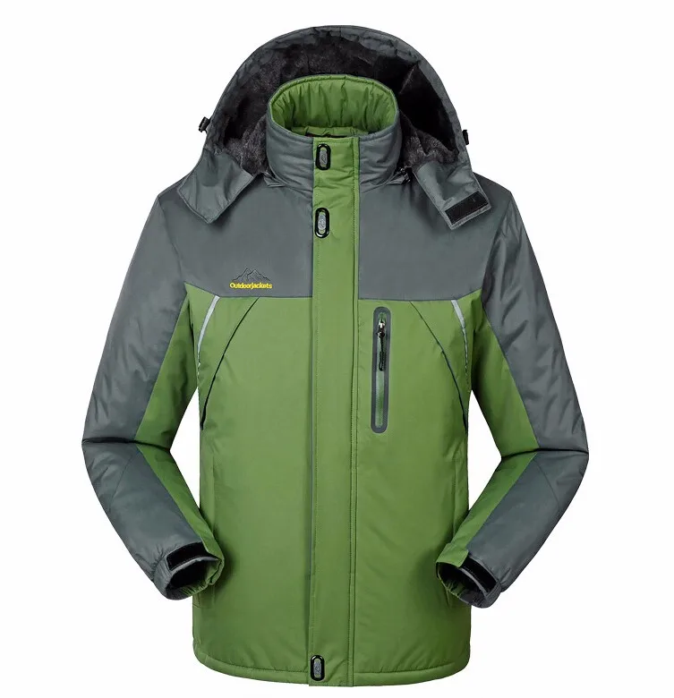 Толстая бархатная мужская зимняя куртка-30 C 6XL 7XL 8XL 9XL ветрозащитное водонепроницаемое пальто спортивная одежда для мужчин и женщин куртки chaquetas hombre