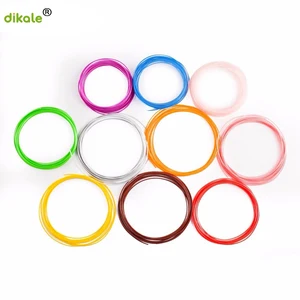 Проволока из полилактида dikale для 3D-принтера, материалы для 3D-принтера, нити для 3d-ручки, нить 1,75 мм, 6 цветов