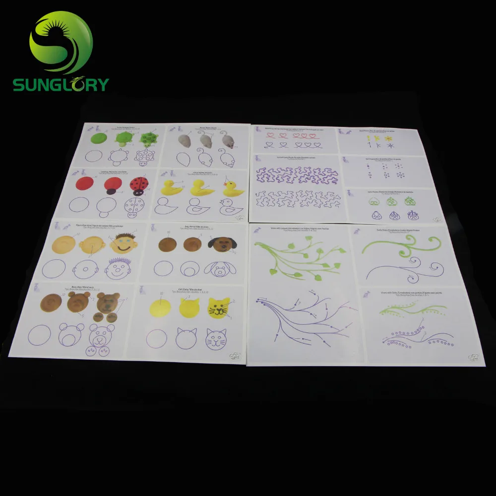 Инструменты для выпечки 12 шт. тренировочная доска крема украшения 23 страниц