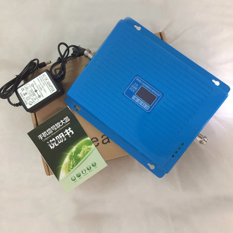 2g 3g 4g gsm ретранслятор 900 1800 2100 трехполосный dcs wcdma сотовый телефон сигнала