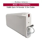 Наружная Направленная N-Female антенна 10 дБи, 800  2700 МГц, 2G, 3G, 4G, для усилителя сигнала мобильный телефон