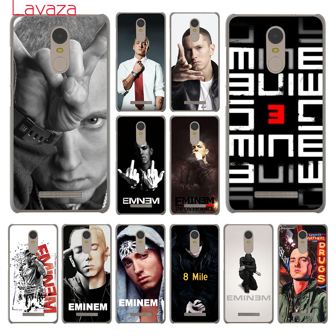 Жесткий чехол для телефона Lavaza рэппер Эминем rap Xiaomi Redmi 8A 7A 6A 5A K20 K30 Note 8 8T 7 5 6 Pro|case for