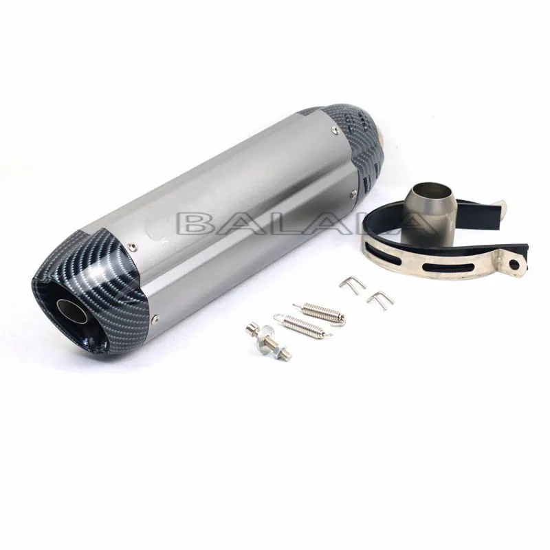 51 мм универсальный глушитель для мотоциклов выхлопная труба MIVV выхлопная Модифицированная грязь велосипед питбик для gsr 600 cb650f msx125 Бенелли trk 502 - Цвет: O-79