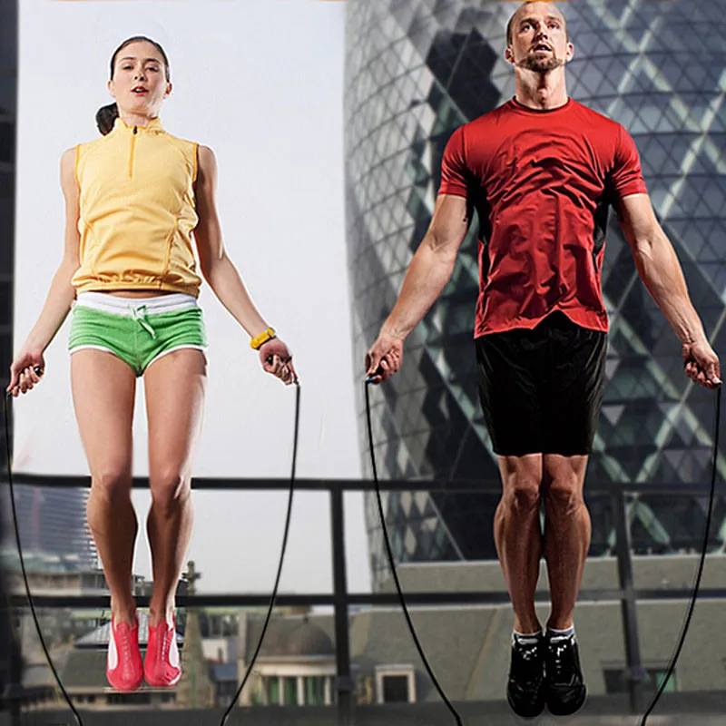 2 5 м сжигание калорий упражнения цифровая противовесная тренировка Скакалка