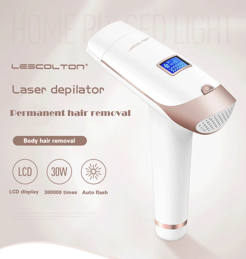 1000000 раз Lescolton 3в1 IPL depiladora лазерная эпиляция ЖК-дисплей перманентное бикини тело подмышки лицо depilador