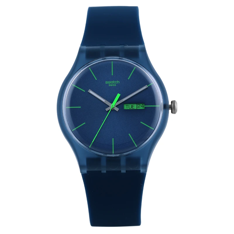 Swatch оригинальные яркие кварцевые часы SUON700|Кварцевые мужские часы| |