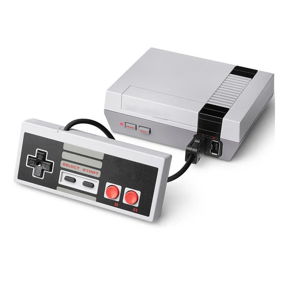Новая классическая мини-игровая консоль в ретро стиле, встроенные 620 игр, 8 бит, PAL& NTSC, семейный ТВ, портативный игровой плеер, двойные геймпады