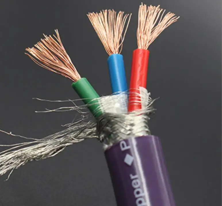Hi Fi Класс высокая производительность 6N из бескислородной меди Медь 4 0 мм