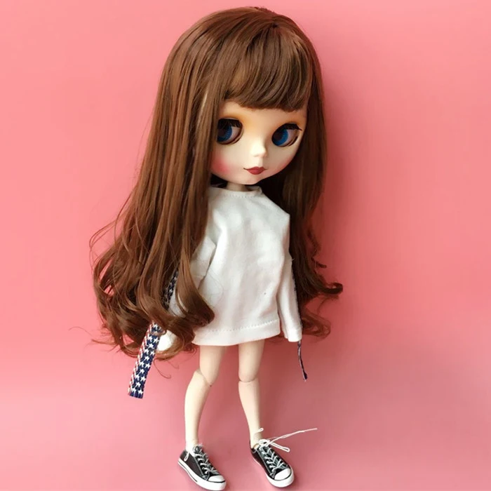 B001 шарнирная кукла Blyth одежда 30 см 1/6 куклы аксессуары Azone Длинные рукава футболка