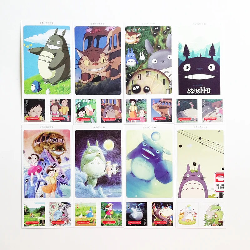30 шт./компл. мультфильм Хаяо Миядзаки Totoro открытки с китайской мини правдой или Dare