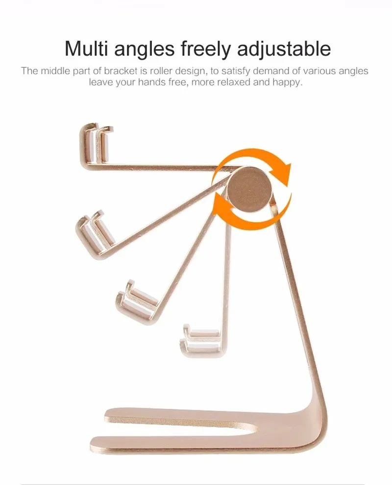 10 шт./лот портативный алюминиевый защитный Вращающийся аксессуар для мобильного