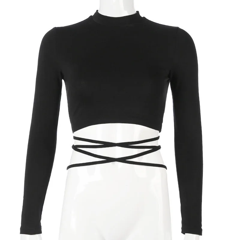 Черный джазовый танцевальный Топ модная одежда для Dj Rave сценическая с длинными