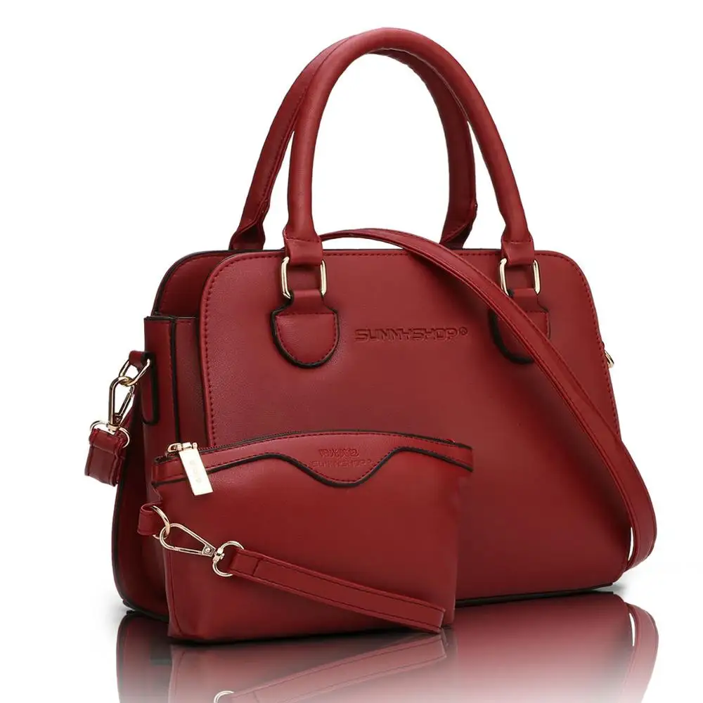 Высокое качество 2 сумки/комплект женские сумки через плечо высококачественные