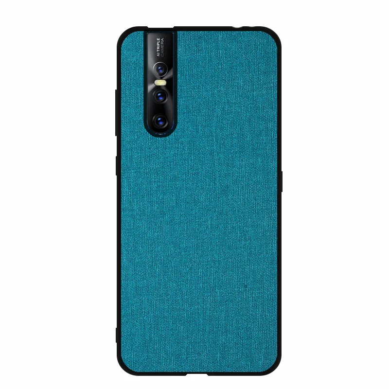 Чехол для VIVO V15 Pro чехол роскошный мягкий силиконовый тканевый защитный